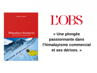 HIMALAYA BUSINESS est chroniqué dans le journal L'OBS