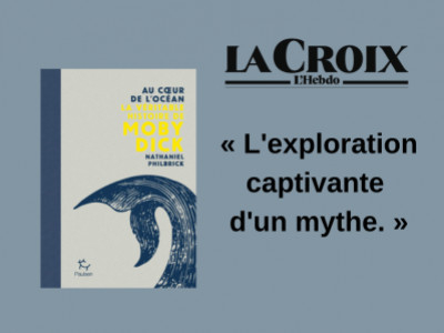 AU CŒUR DE L'OCÉAN est chroniqué dans le journal La Croix